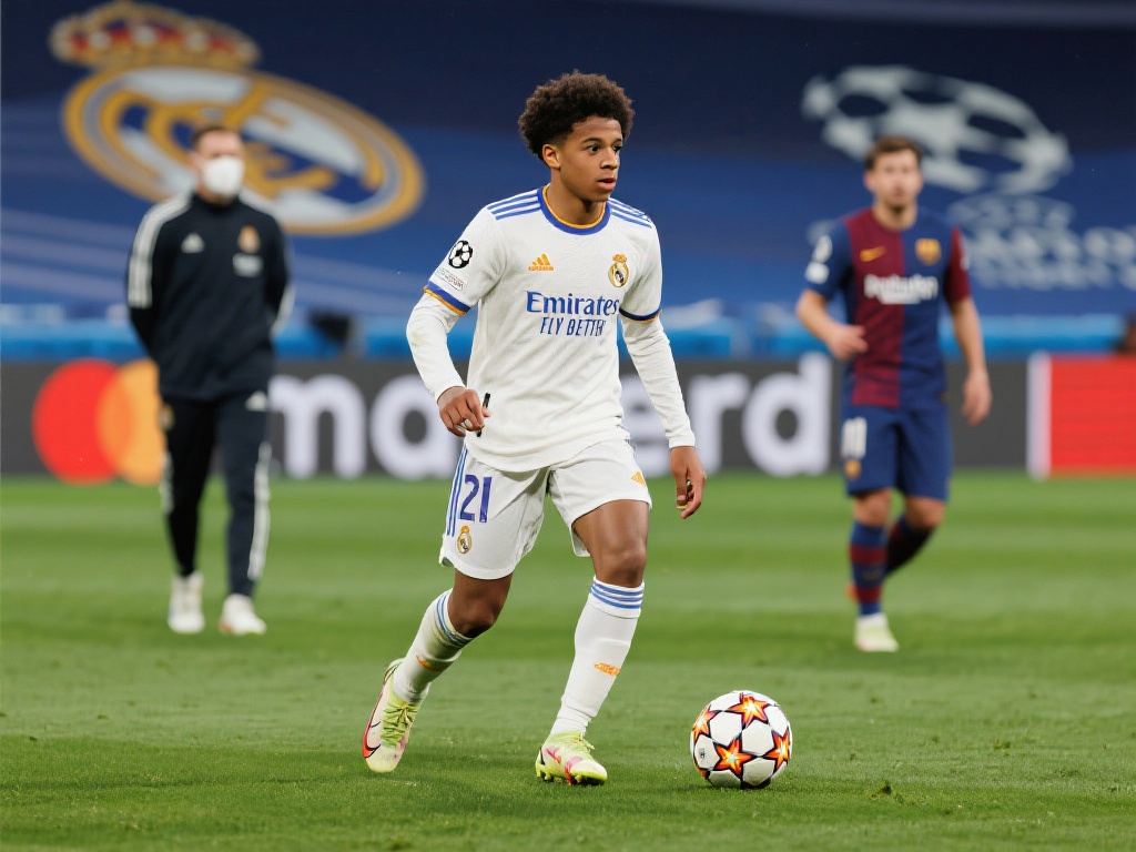 皇马21岁新星迎大考:两场重任在肩,欧冠挑战豪强 皇马即将面对两场关乎本赛季命运的比赛,一